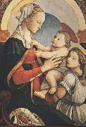 Sandro Botticelli Madonna with Child and an Angel France oil painting artist